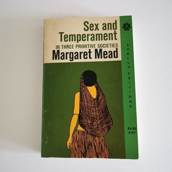 1963 Sex and Temperament by Margaret Mead Paperback Anthropology Study Ethnology - Picture 2 of 9